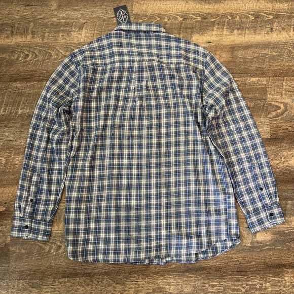 St John's Bay Signature Flannel Shirt Men's XL Multicolor Plaid - Picture 2 of 9